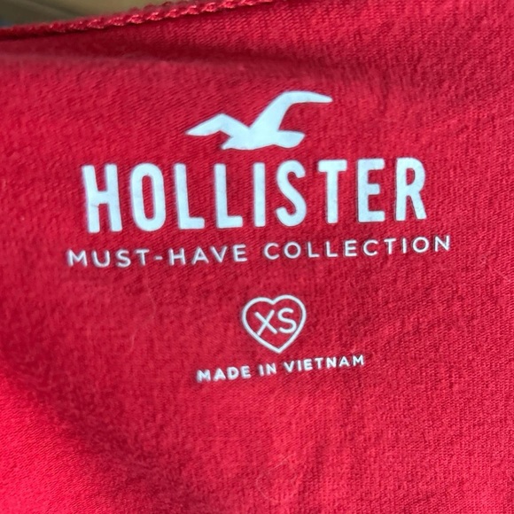 Red Strapless Top - Picture 2 of 4